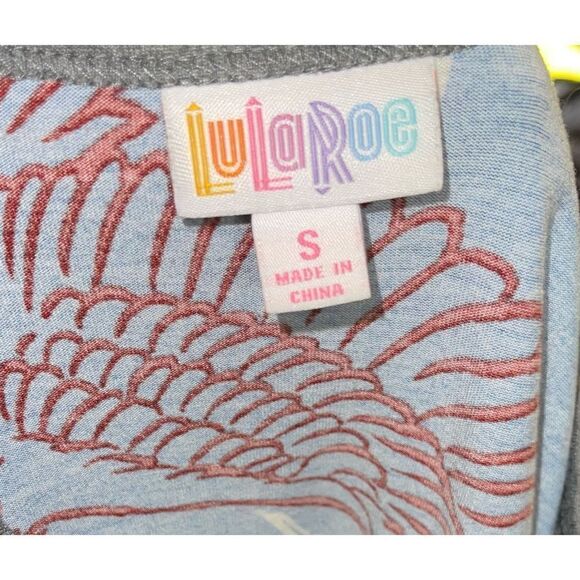 Lularoe Randy Eagle Print Shirt - Small - Picture 10 of 10